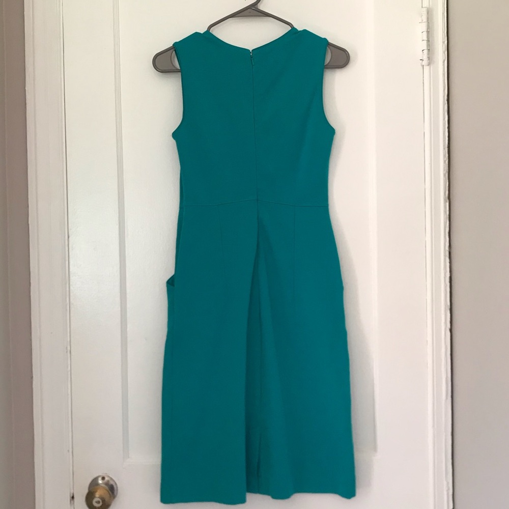 Landon’s End midi fitted turquoise dress - Picture 4 of 6